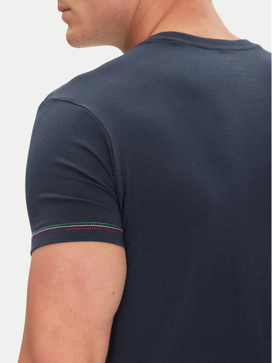 Aeronautica Militare Aeronautica Militare Tričko AM1UTI003 Tmavomodrá Regular Fit