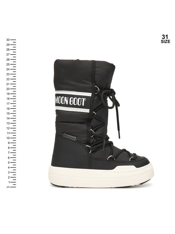 Moon Boot Moon Boot Škornji za sneg Jr Park Tube Lace wp 80D3440130 S Črna