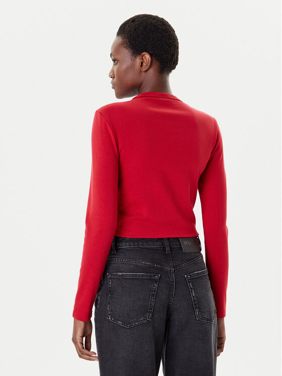 HUGO HUGO Palaidinė Dafilomena_3 50518378 Raudona Slim Fit