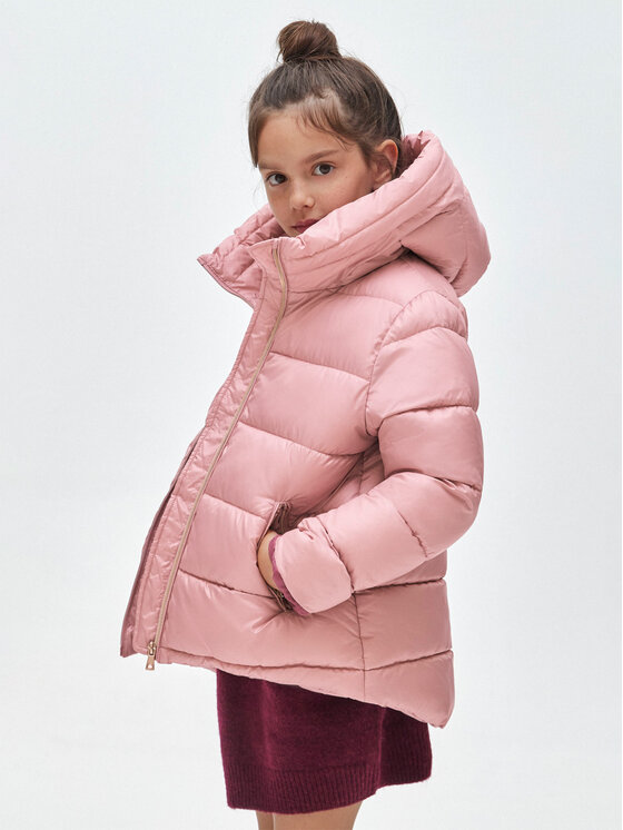 Mayoral Mayoral Зимно яке 7.412 Розов Regular Fit