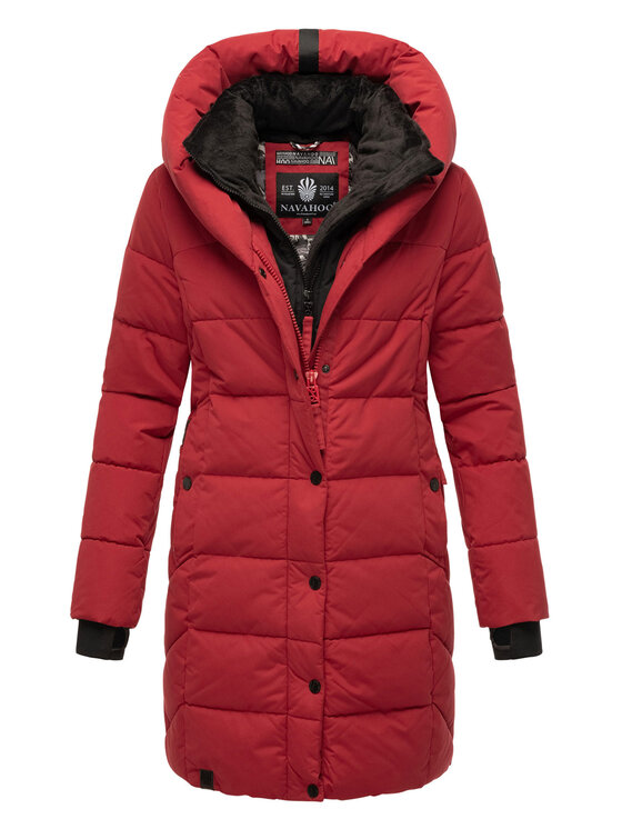 Navahoo Navahoo Kurtka zimowa Knutschilein Czerwony Regular Fit