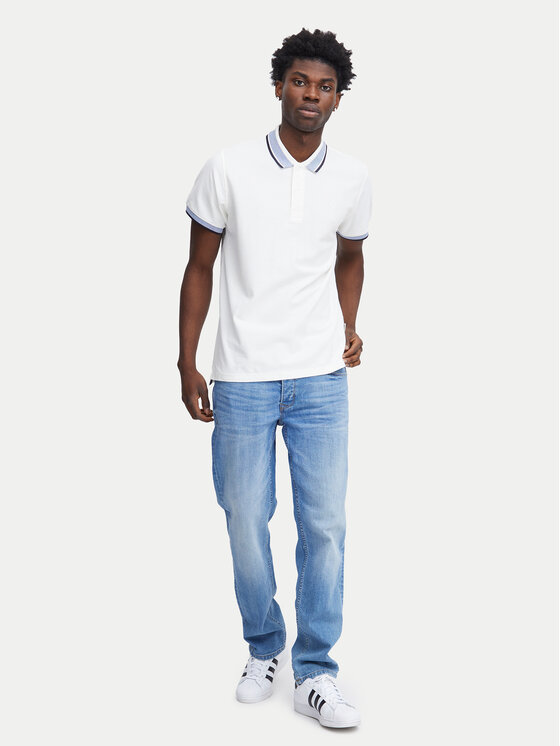 Blend Blend Polo 20716479 Λευκό Regular Fit
