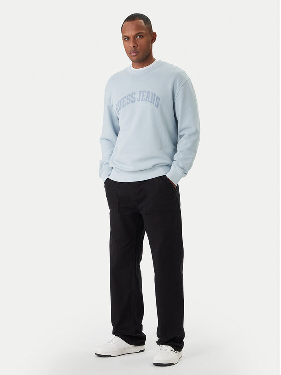Guess Jeans Guess Jeans Суитшърт M6GQA6 KCPR1 Син Regular Fit