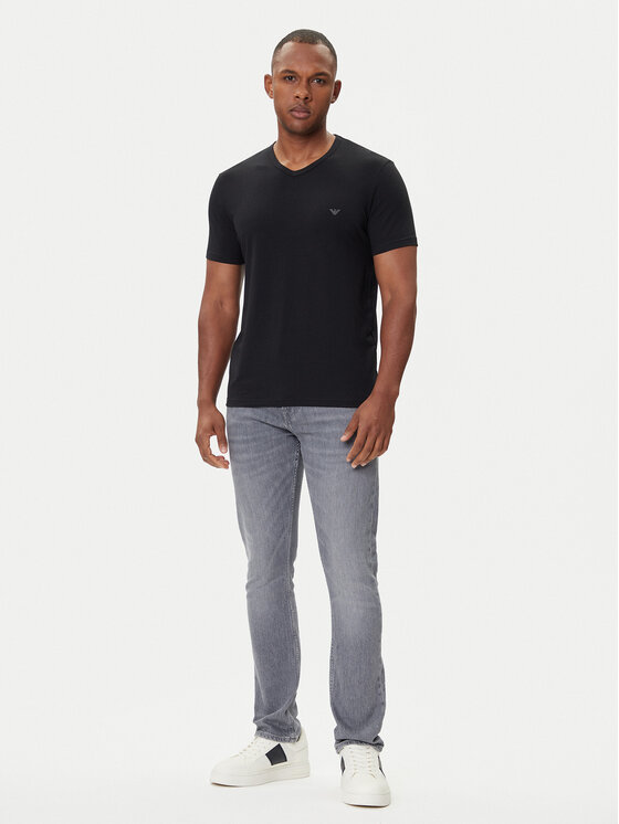 Emporio Armani Underwear Emporio Armani Underwear 2er-Set T-Shirts EM000392 AF14132 MC005 Schwarz Regular Fit