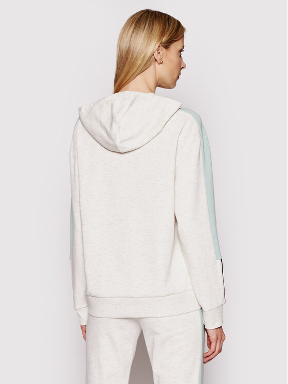 Felpa Essentials Logo Colorblock GL1445 Grigio