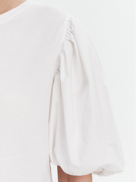 Liu Jo Liu Jo Majica WA5389 J6308 Bijela Relaxed Fit