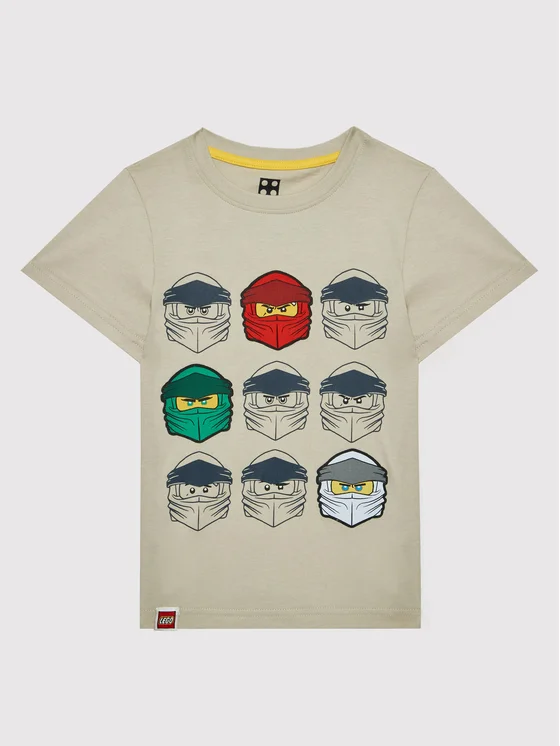 LEGO T-Shirt 12010386 Beige Regular Fit