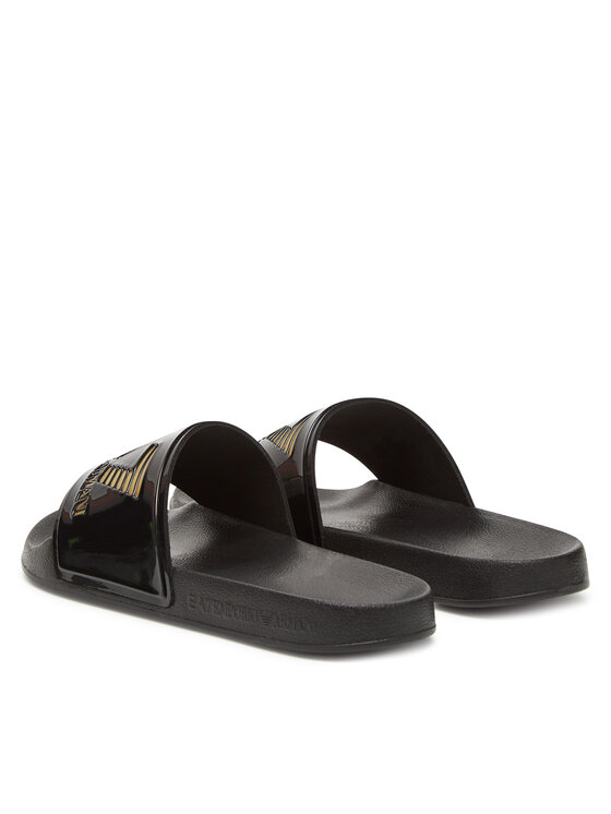 EA7 Emporio Armani EA7 Emporio Armani Pantoletten 7X000108 AF15118 PC001 Schwarz
