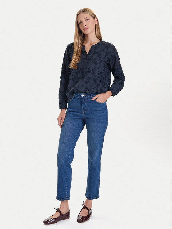 TATUUM Tatuum Blúz Relia T2501.044 Sötétkék Regular Fit