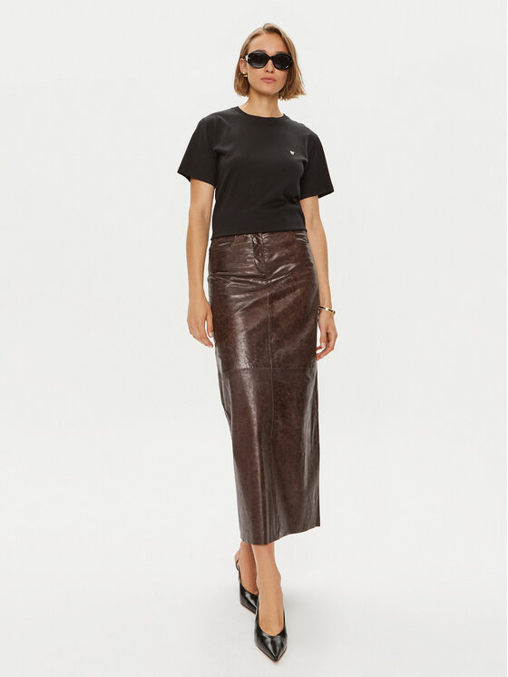 Weekend Max Mara Weekend Max Mara T-Shirt Venaco 2425976021600 Černá Regular Fit