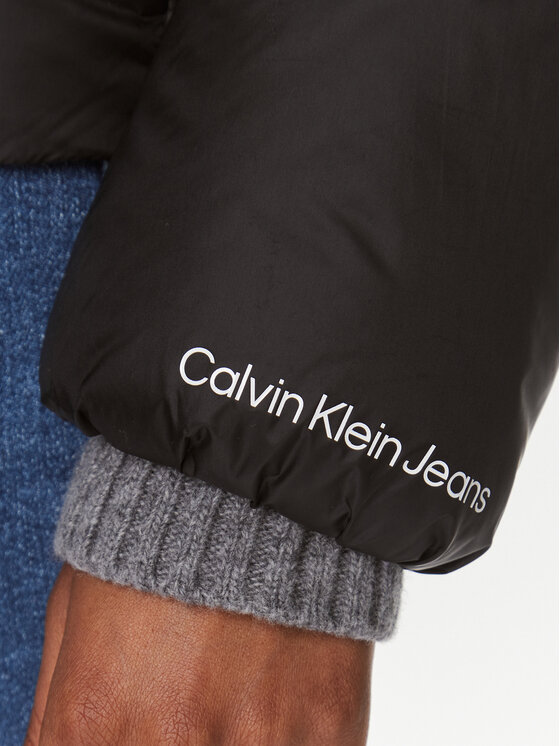 Calvin Klein Jeans Calvin Klein Jeans Vatovaná bunda Archetype J20J221646 Černá Regular Fit