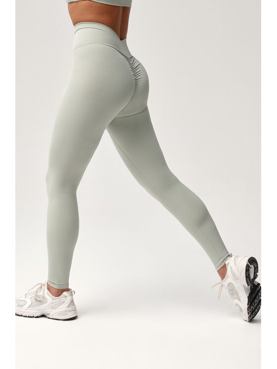 ROUGH RADICAL ROUGH RADICAL Legginsy ZOYA PUSH-UP Zielony jasny Slim Fit