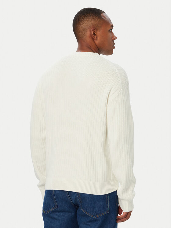 Calvin Klein Jeans Calvin Klein Jeans Pulover LV04RH328G Kremna Regular Fit