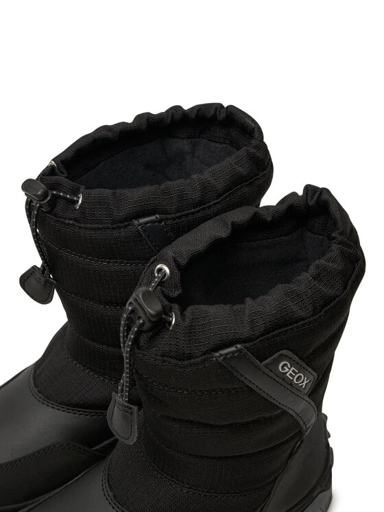 Geox Geox Μπότες Χιονιού J Himalaya Boy B Abx J26FRA 0FU54 C9999 S Μαύρο