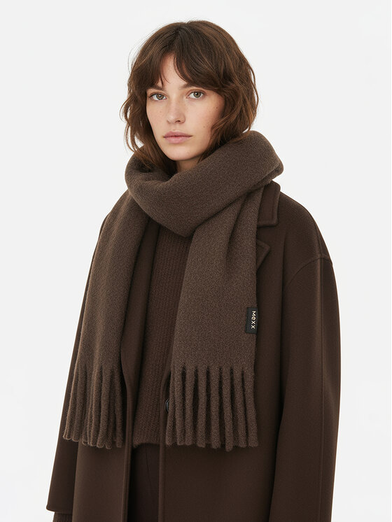 MEXX MEXX Зимен шал CEO-MEXX-W4-001-AW25 Кафяв