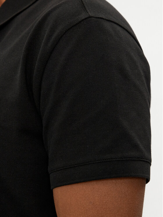 Tommy Jeans Tommy Jeans Polo Badge DM0DM18314 Czarny Regular Fit