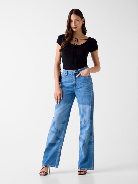 Guess Guess Top 182297 Czarny Classic Fit