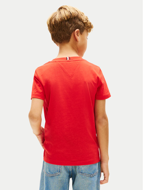 Tommy Hilfiger Tommy Hilfiger T-shirt KB0KB10263 Rosso Regular Fit
