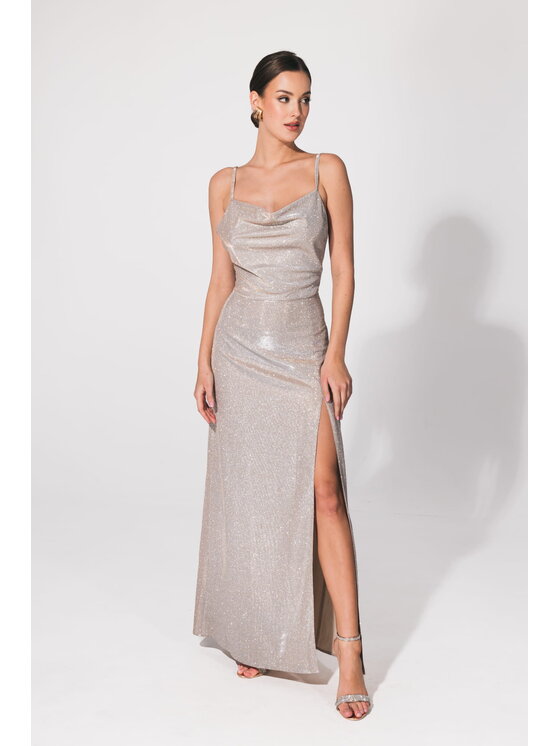 Aurora Aurora Abito da sera Estelle Argento Feminine Fit