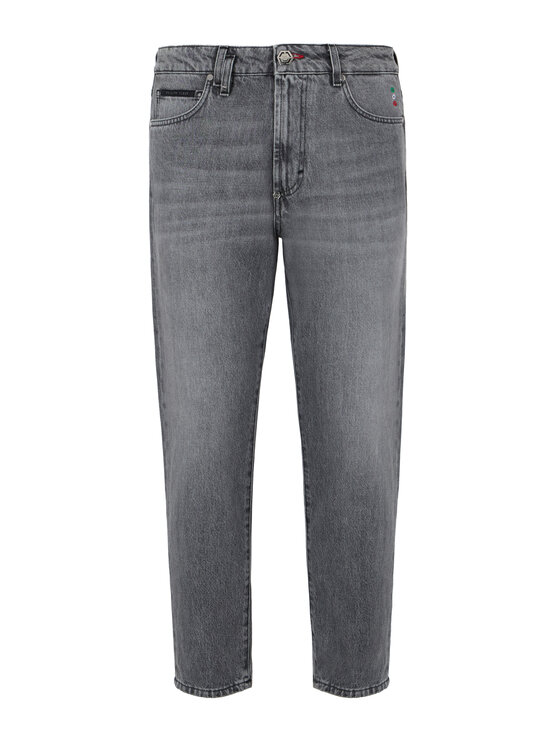 PHILIPP PLEIN PHILIPP PLEIN Jeansy 30027 Szary Slim Fit