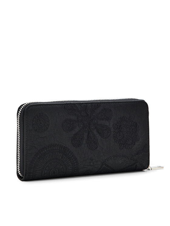 Desigual Desigual Portafoglio grande da donna Dejavu Fiona 24WAYP21 Nero
