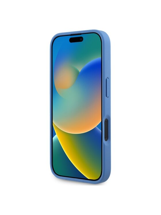 Guess Guess Etui na telefon Apple iPhone 16 Niebieski