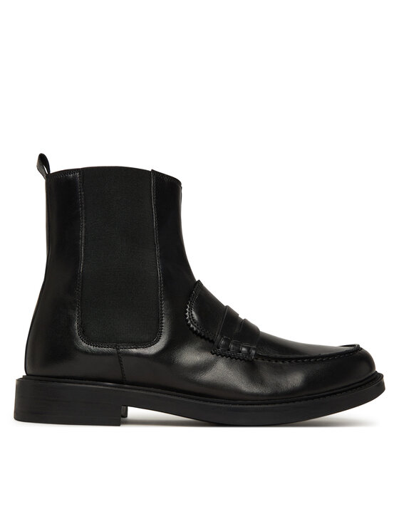 Pollini Pollini Bokacsizma SA21143G0NTP0000 Fekete