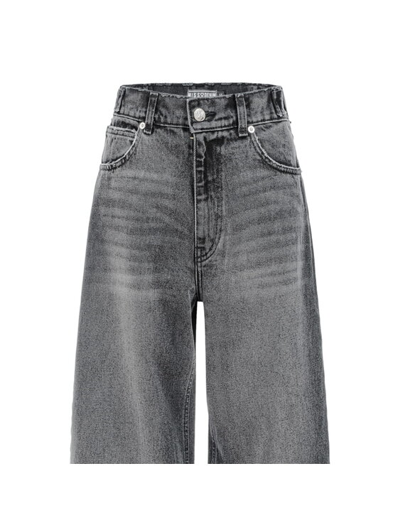 MissDenim MissDenim Spodnie damskie Baggy Fit Szary Baggy Fit
