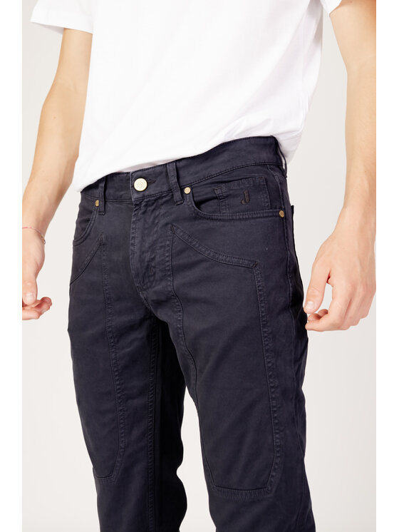 Jeckerson Jeckerson Pantalone da abito JOHN 5TASCHE TOPPA SLIM Blu Slim Fit