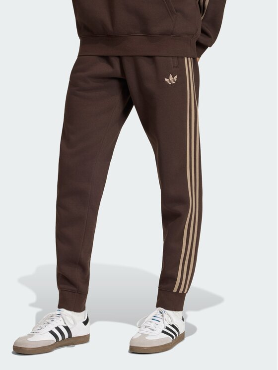 adidas adidas Spodnie dresowe 159262 Brązowy Slim Fit