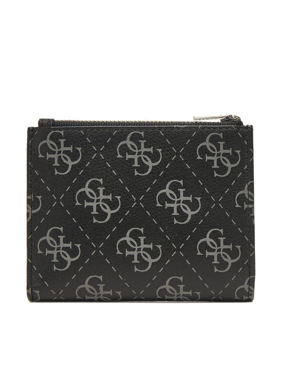 Guess Guess Portfel SMMALO LEA03 Czarny