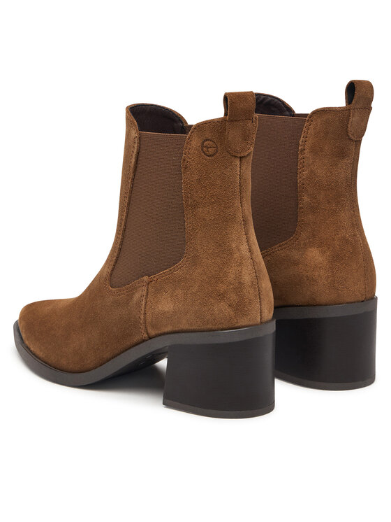 Tamaris Tamaris Kotníková obuv s elastickým prvkem 1-25301-45 Světle hnědá