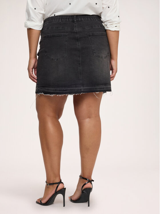 Fiorella Rubino Fiorella Rubino Minigonna 1403T000383N033 Nero A-Line Fit