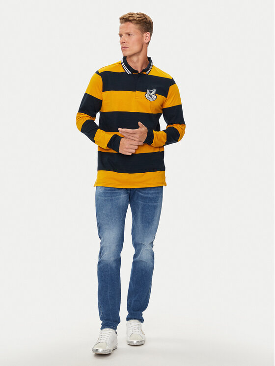 Brave Soul Brave Soul Polo MLT-36LICINIUS Kolorowy Regular Fit