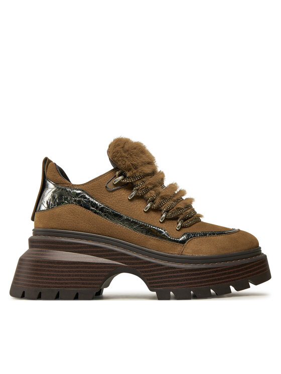 MICHAEL Michael Kors MICHAEL Michael Kors Scarpe basse Shiloh Bootie 40F4SSFE8L Marrone