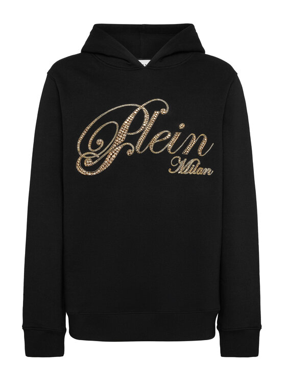 PHILIPP PLEIN PHILIPP PLEIN Bluza 26907 Czarny Regular Fit