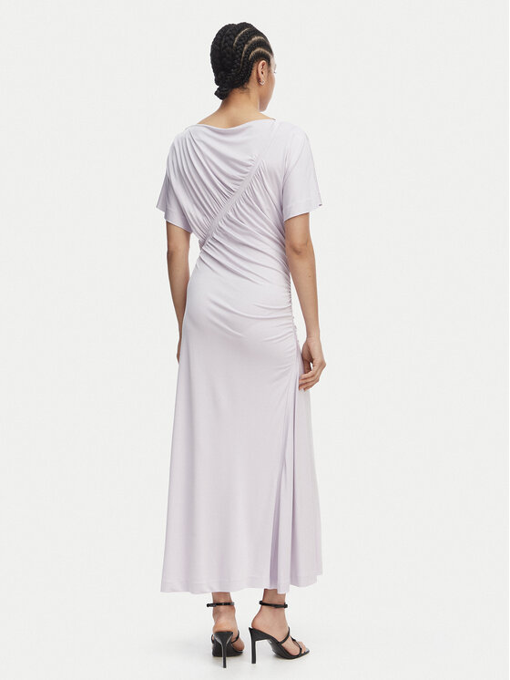 BOSS BOSS Официална рокля Ecaren 50557298 Светлолилав Slim Fit