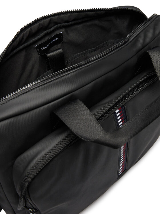 Tommy Hilfiger Tommy Hilfiger Sülearvutikott AM0AM12728 Must