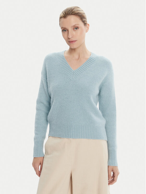 Weekend Max Mara Weekend Max Mara Pulover Visista 2525366122 Albastru celest Regular Fit