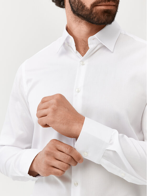 Evenemen Evenemen Koszula Tivro G Biały Slim Fit