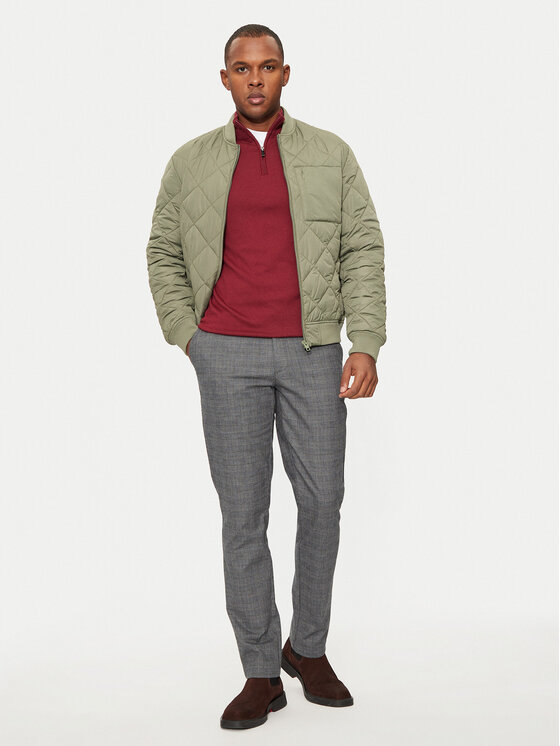 Hechter Paris Hechter Paris Chinosy 25855 142391 Szary Modern Fit