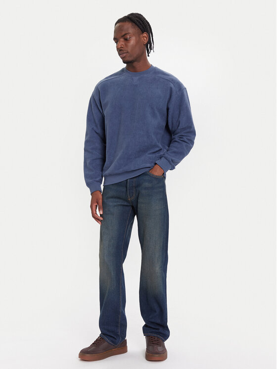 United Colors Of Benetton United Colors Of Benetton Jopa 3NMEU109T Mornarsko modra Regular Fit