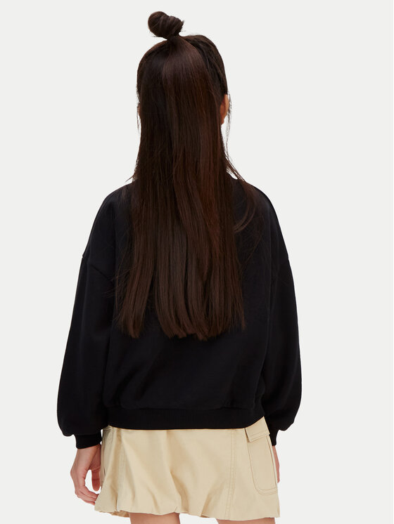 Calvin Klein Jeans Calvin Klein Jeans Mikina LVCKSJB25G Černá Relaxed Fit
