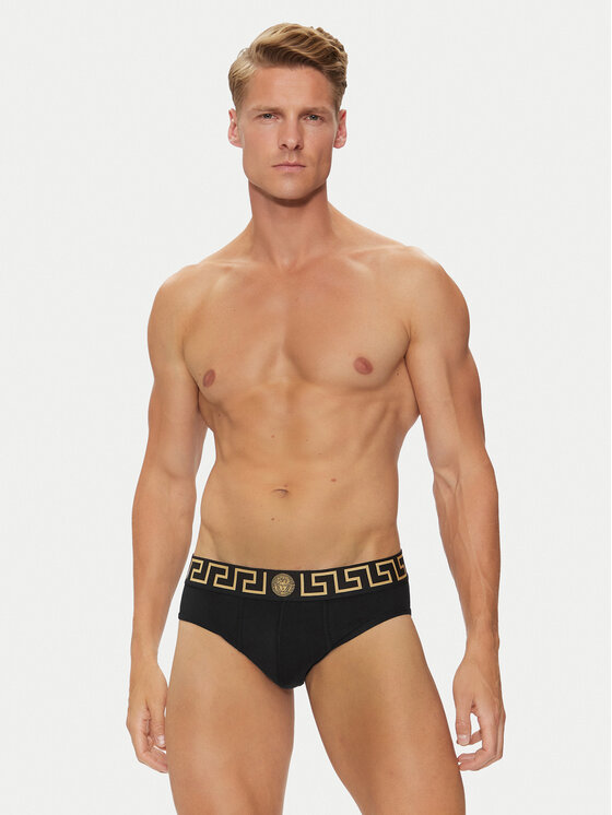 Versace Versace Slip AU10027 1A10011 Crna