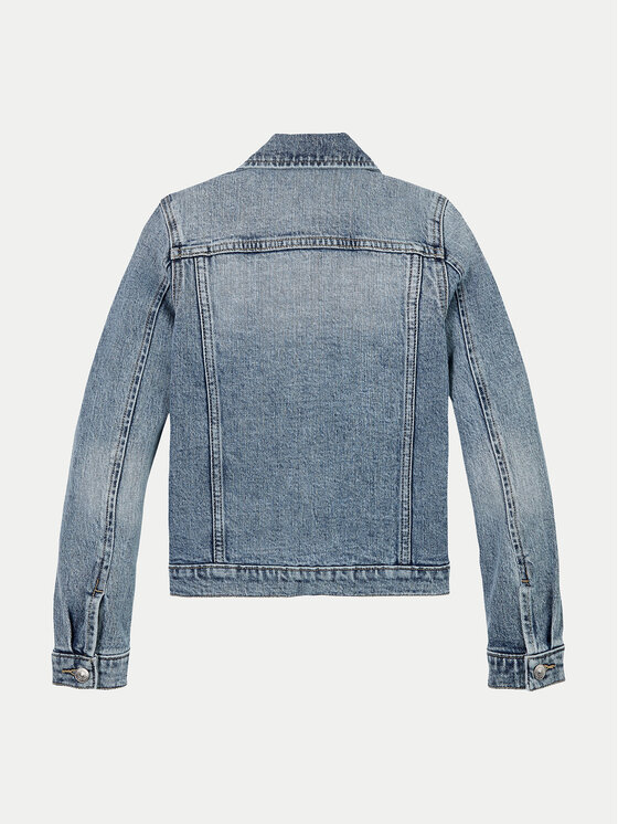 Calvin Klein Jeans Calvin Klein Jeans Džinsinė striukė IG0IG02721 Mėlyna Regular Fit