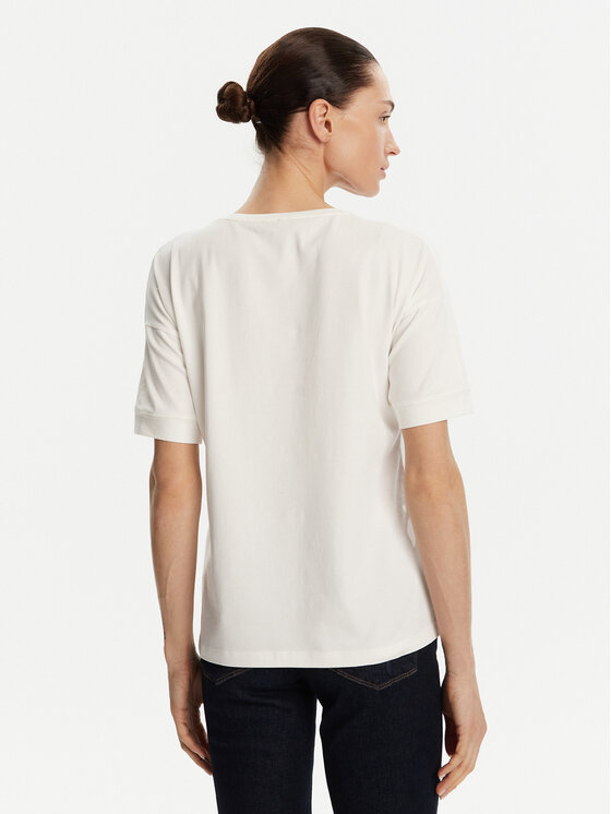 Olsen Olsen T-krekls 11105007 Balts Relaxed Fit