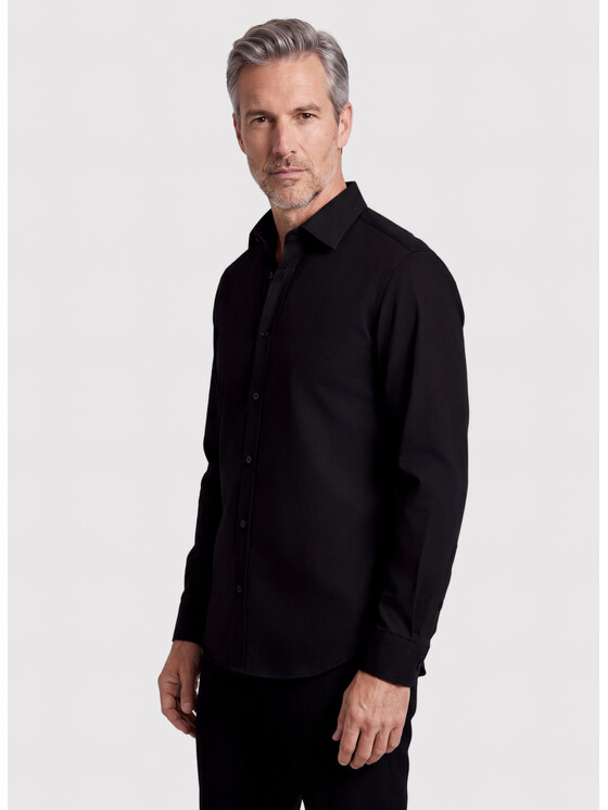 Pako Lorente Pako Lorente Koszula P26WF-1X-028 Czarny Slim Fit