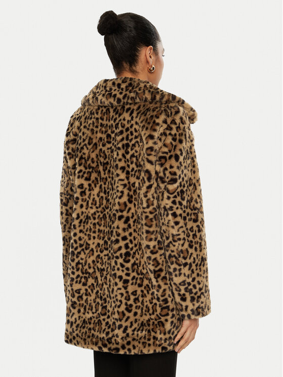 Vero Moda Vero Moda Futro Lissy 10328799 Brązowy Loose Fit