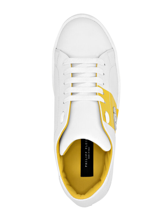 PHILIPP PLEIN PHILIPP PLEIN Sneakersy 3405 Biela