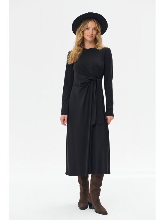 blue shadow blue shadow Sukienka codzienna Tess Czarny Regular Fit